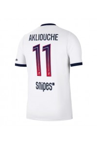 Paris Saint-Germain Maghnes Akliouche #11 Fotballdrakt Borte Klær 2026-27 Korte ermer